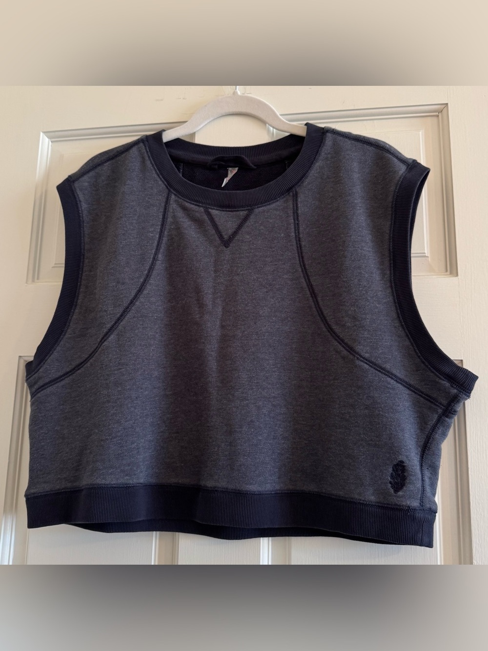 Free People Movement Navy Tank Top
